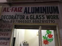 Al-Faiz Aluminium Decorators And Glass Works
